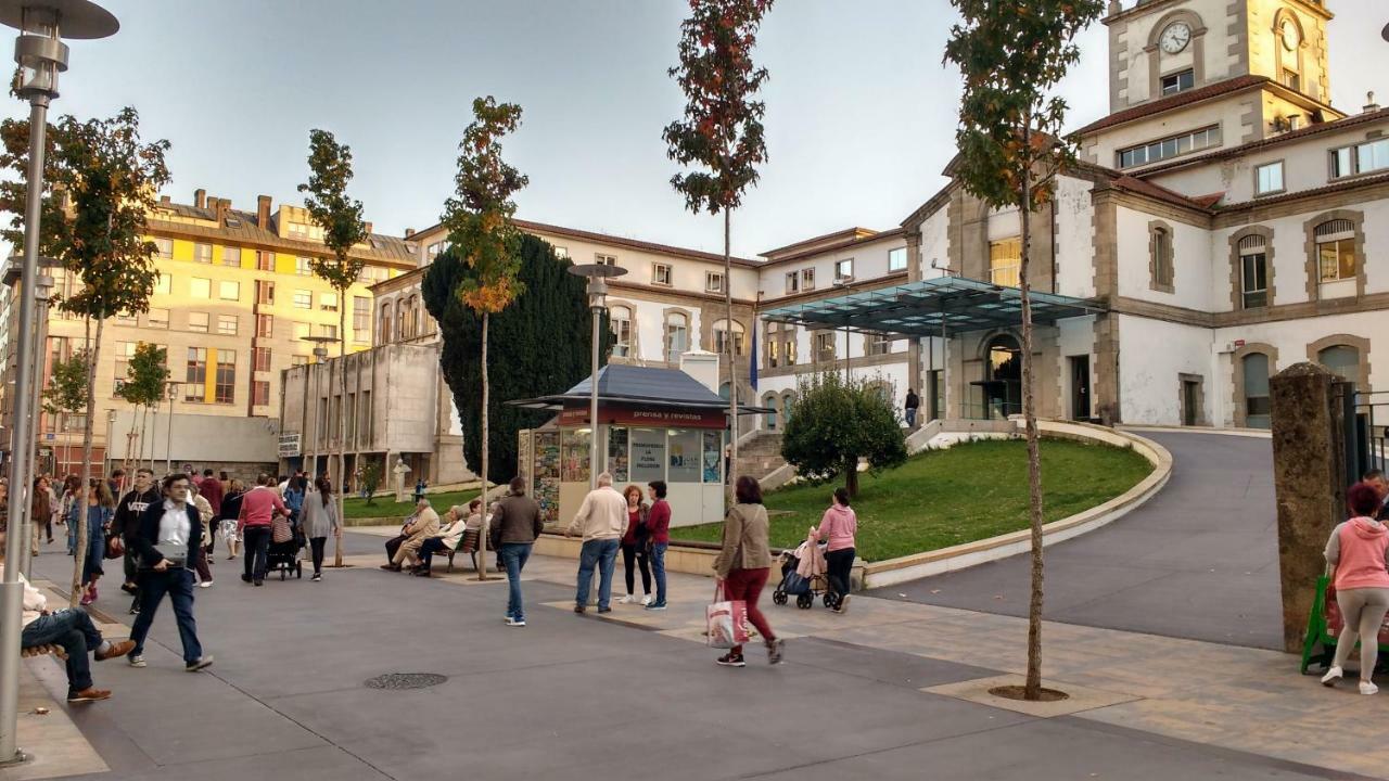 Apartamento Comodo Y Centrico Pontevedra Exteriör bild